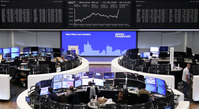 European shares subdued ahead of data-heavy week