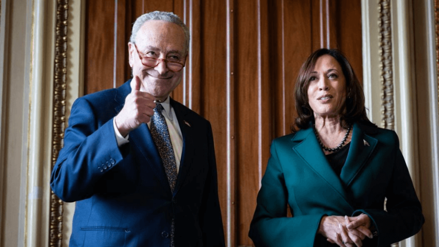 U.S. Crypto Bill Can Happen This Year, Senate's Schumer Tells Crypto Backers of Harris