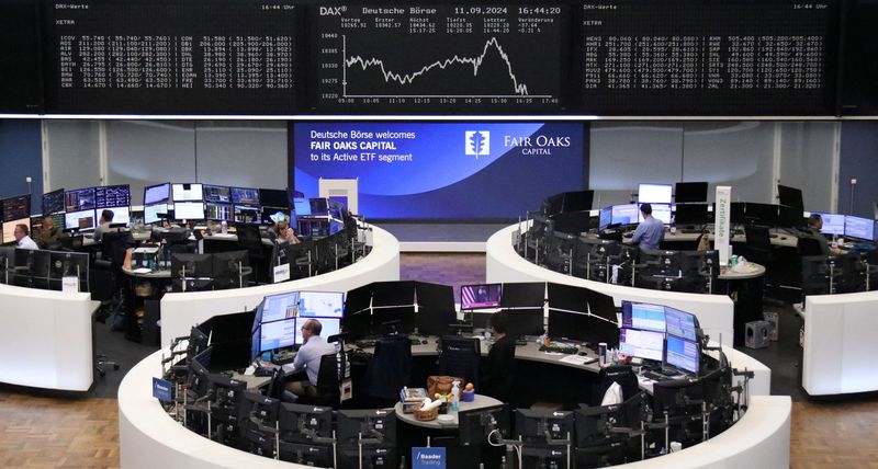 European shares rise 1% on tech boost; ECB meet in focus