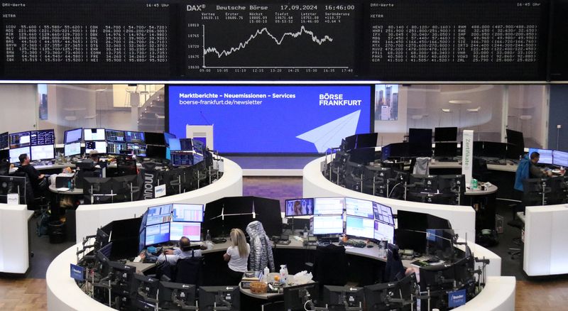 European shares inch lower ahead of Fed's big rate decision