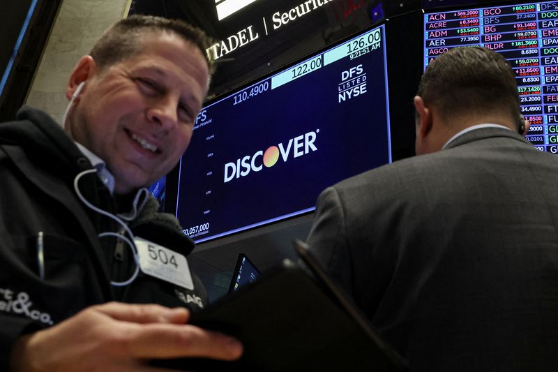 Discover Financial quarterly profit jumps on robust interest income, lower provisions