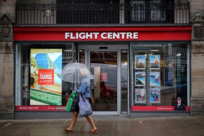 Australia's Flight Centre Travel hits over 10-month low on flagging dismal Q1 profit rise