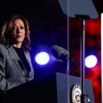 Harris warns of dangers of another Trump presidency in speech at Jan. 6 site