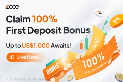 Zooe's First Deposit Bonus – Up to 100% is Now Live!