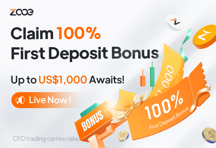 Zooe's First Deposit Bonus – Up to 100% is Now Live!