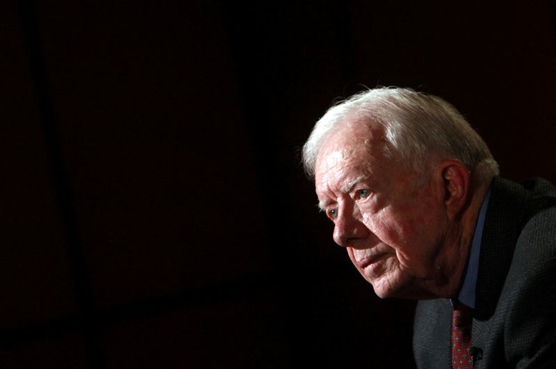 Indian village that changed its name to honour Jimmy Carter pays tribute